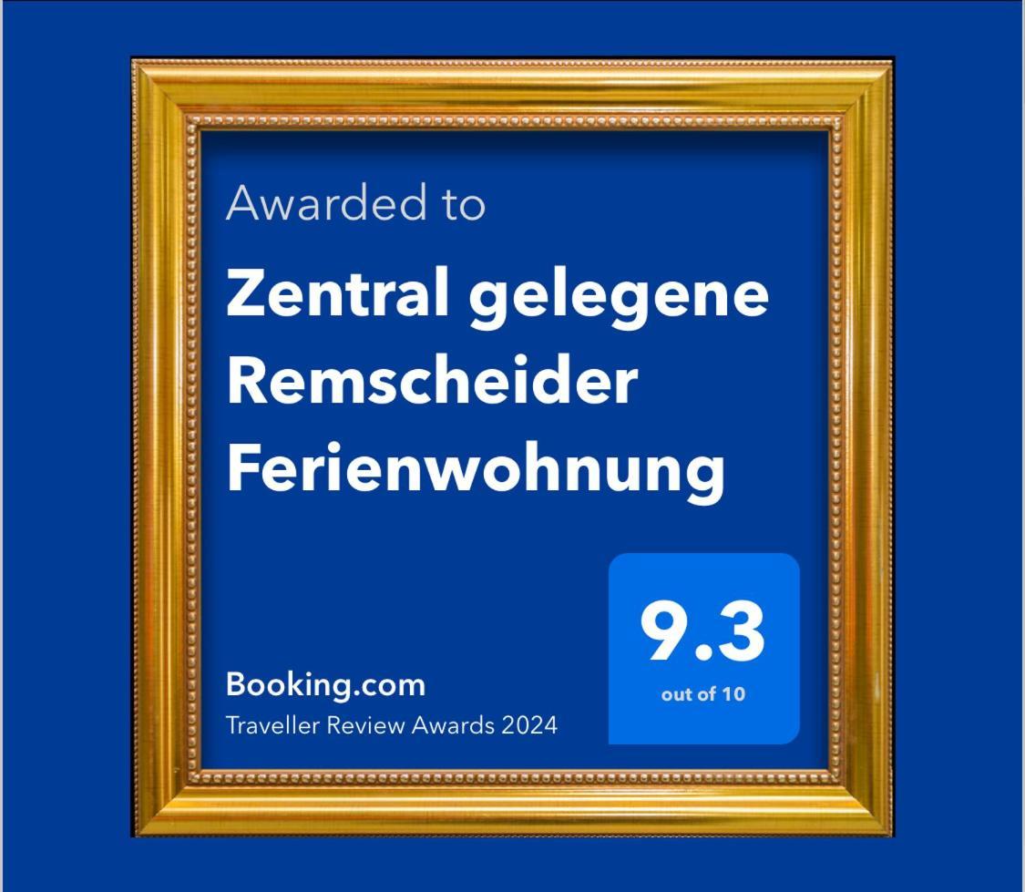 Zentral Gelegene Remscheider Ferienwohnung Экстерьер фото